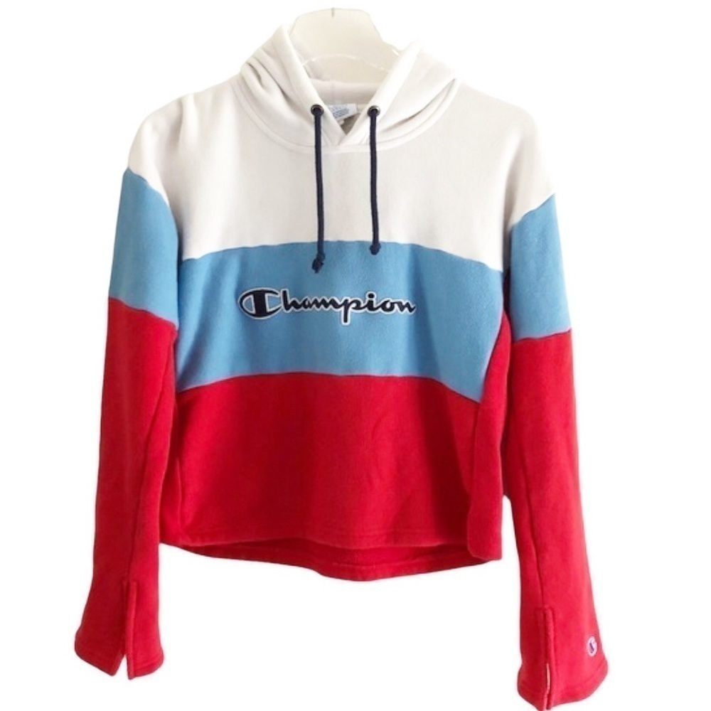 Champion  Reverse Weave Hoodie Bell Sleeve Small - Picture 2 of 11